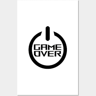 Game Over Posters and Art